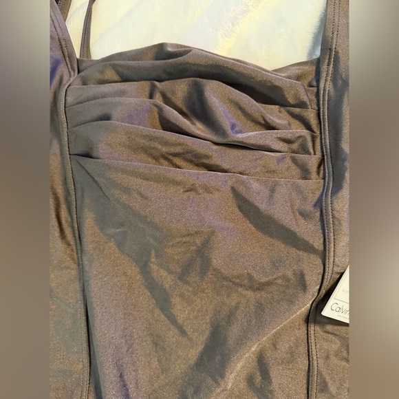 Calvin Klein Brown One-Piece Swimsuit - Picture 6 of 10